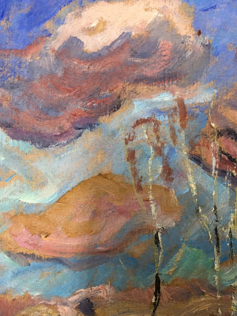 Oil painting Meadows Sevast'yanov Viktor Grigor'yevich - 7