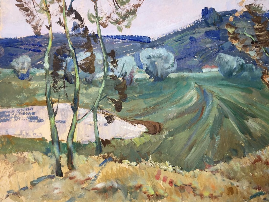 Oil painting Spring Deregus Marina Mikhailovna - 2