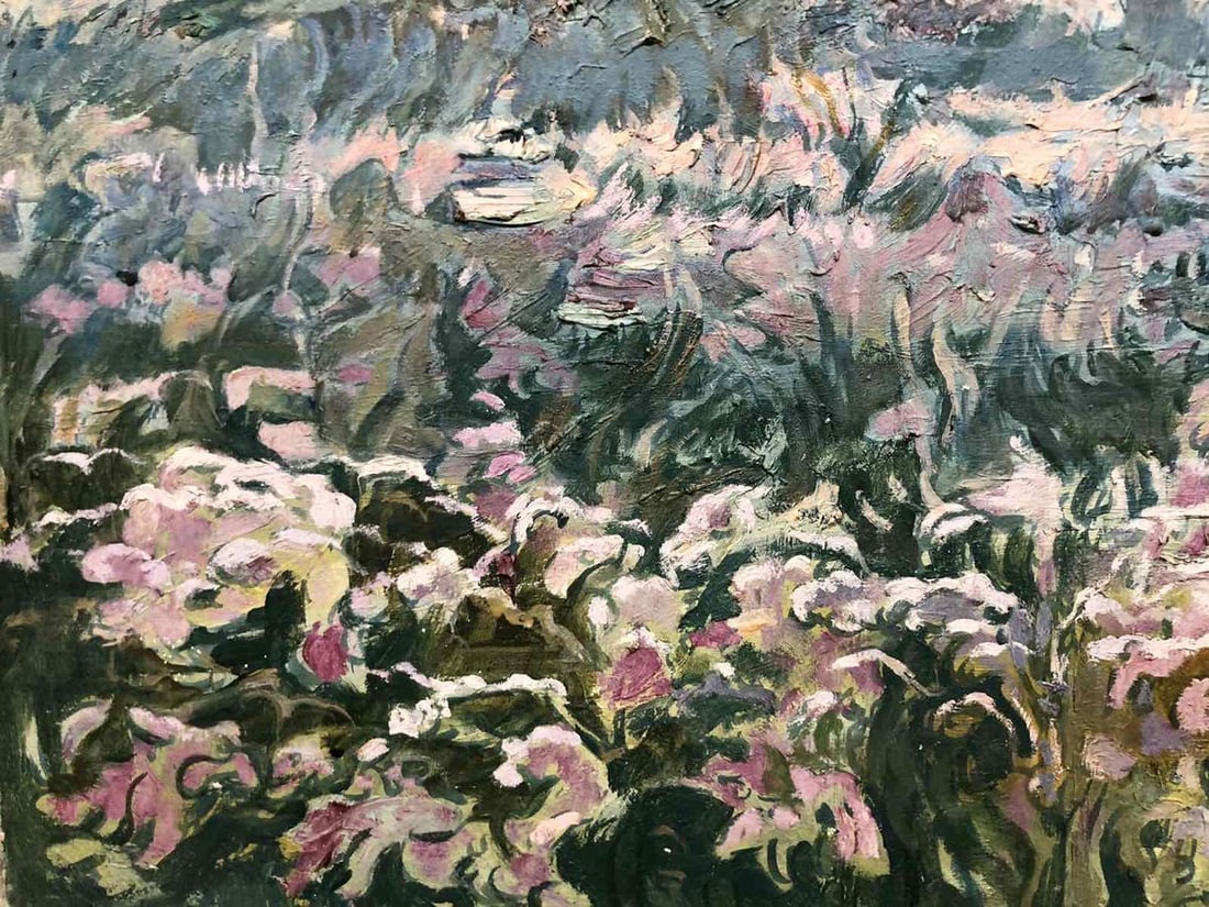 Oil painting Flower field Sambur Arkady Gesejonovich - 3