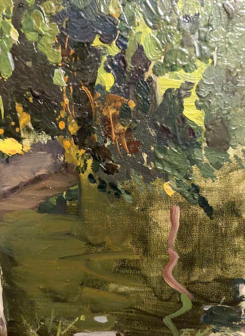 Oil painting Forest park Kolesnik Boris Afanasevich - 9