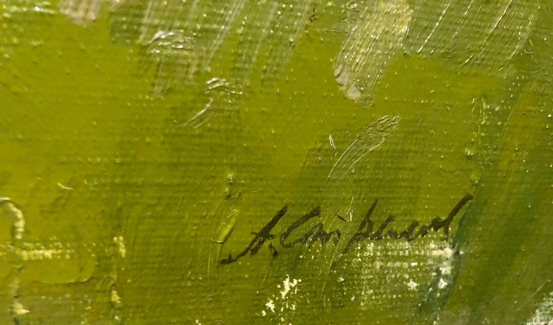 Oil painting First greens Strelov Arkady Efimovich - 5