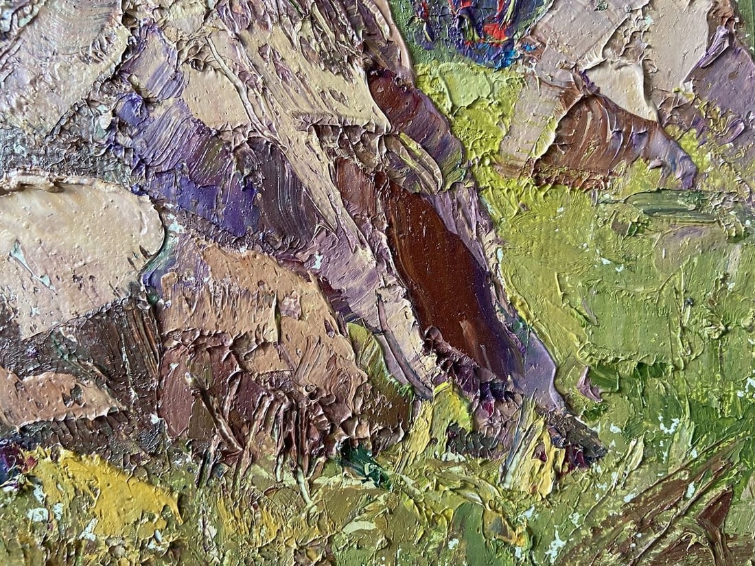 Oil painting Haystacks Kapotenko Ivan Ivanovich - 7