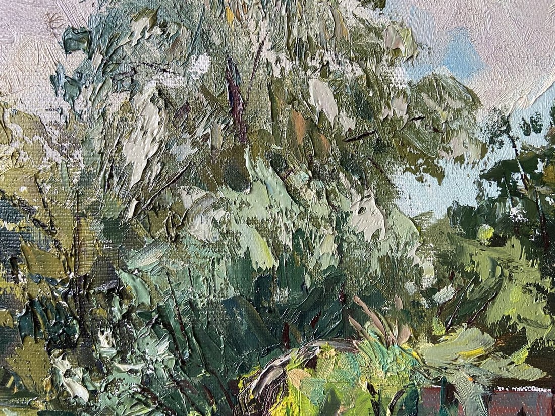 Oil painting Over the lake Kapotenko Ivan Ivanovich - 2