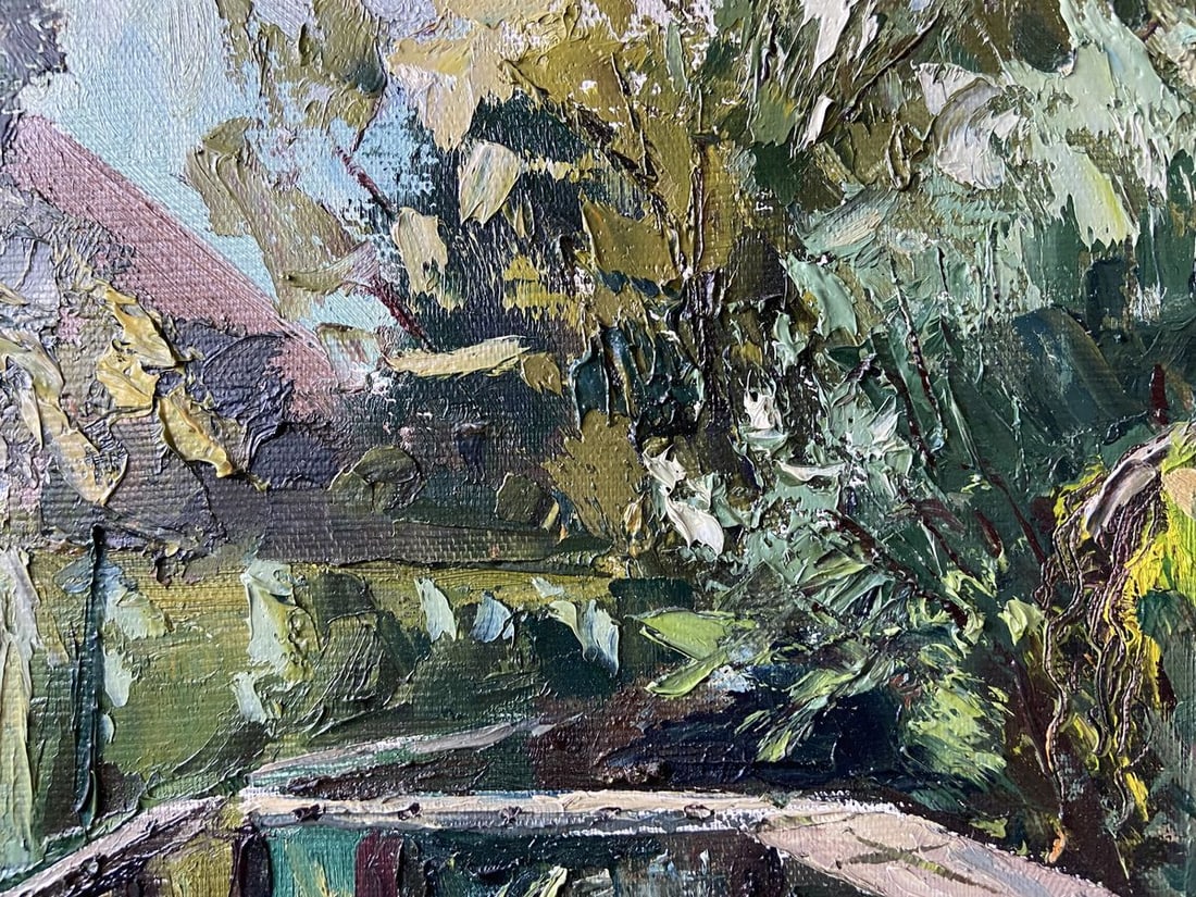 Oil painting Over the lake Kapotenko Ivan Ivanovich - 5