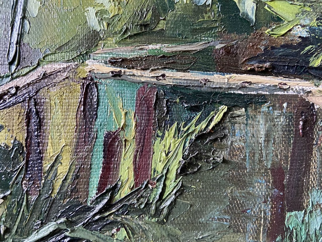 Oil painting Over the lake Kapotenko Ivan Ivanovich - 9