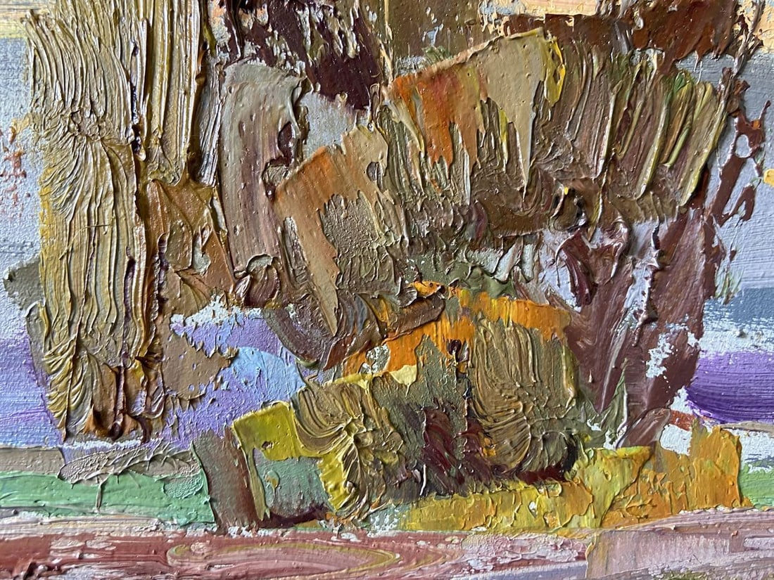 Oil painting Evening in the meadow Kapotenko Ivan Ivanovich - 8