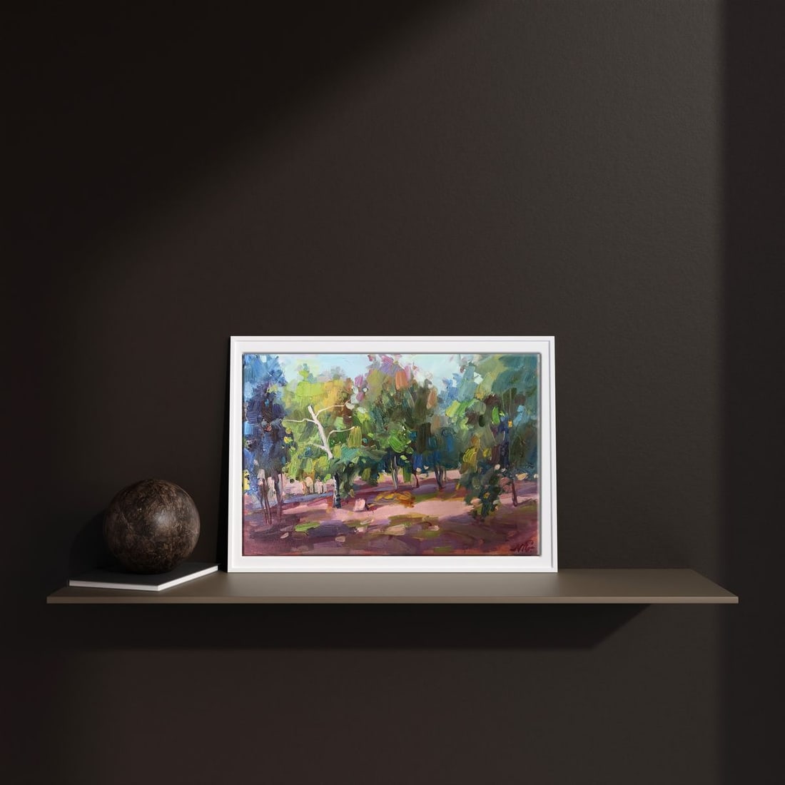 Oil painting Forest park Kuzeminsky Nikolay Borisovich - 3