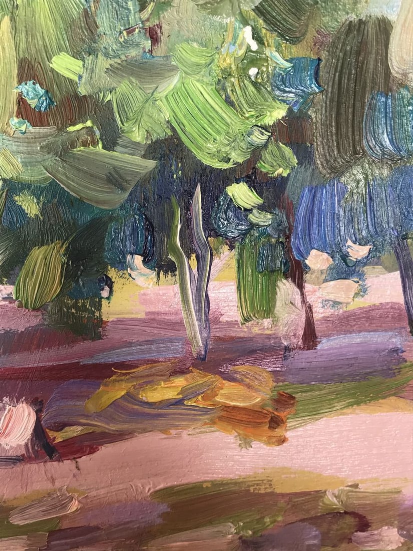 Oil painting Forest park Kuzeminsky Nikolay Borisovich - 7