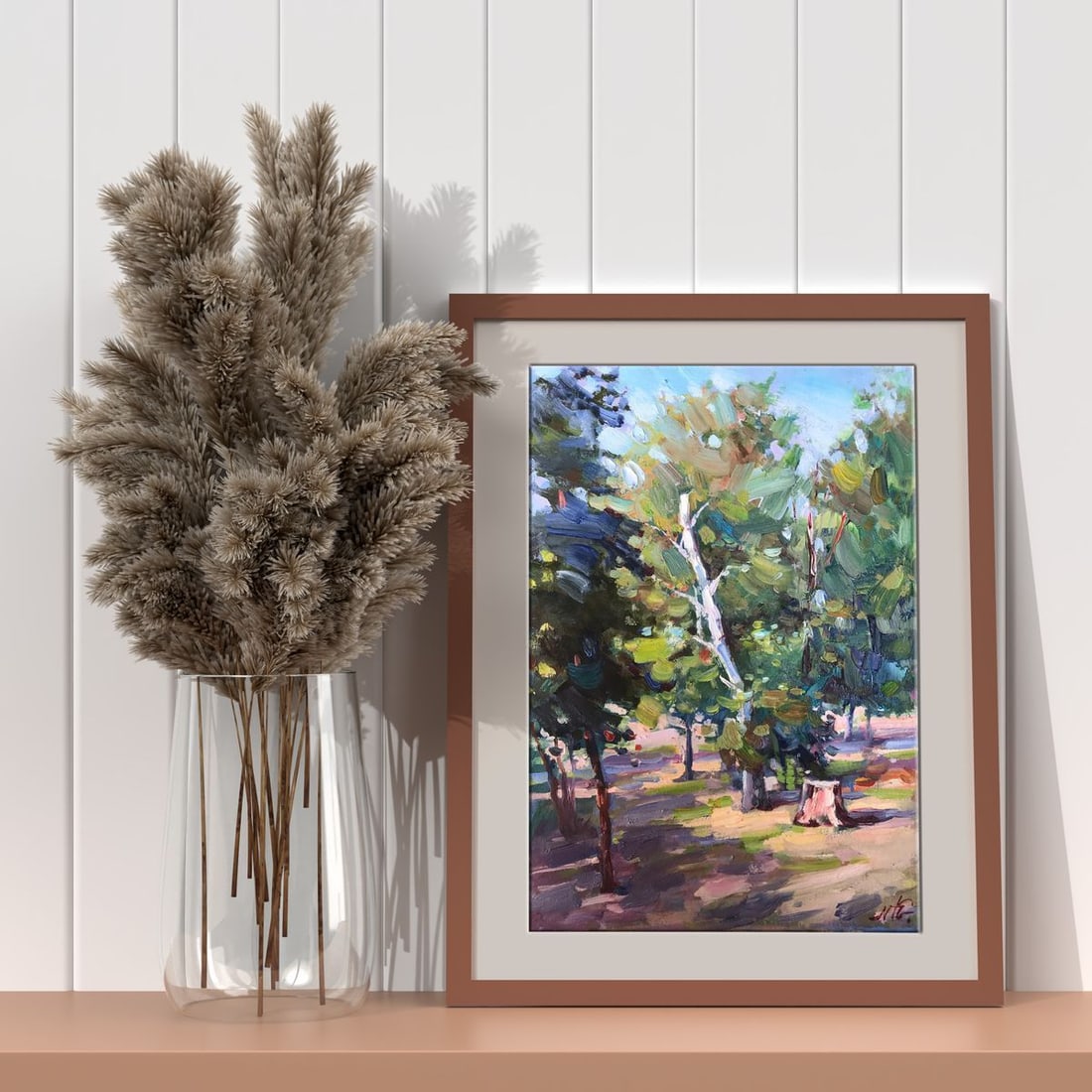 Oil painting Lonely birch Kuzeminsky Nikolay Borisovich - 2