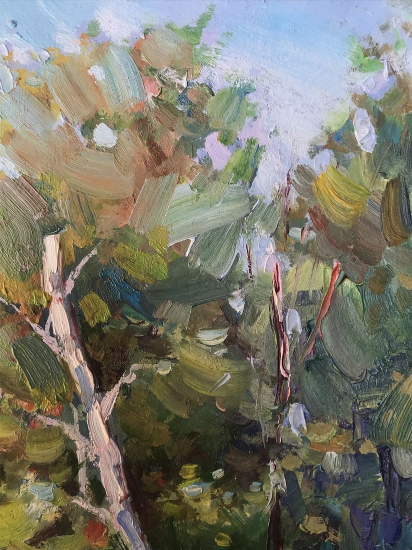 Oil painting Lonely birch Kuzeminsky Nikolay Borisovich - 5