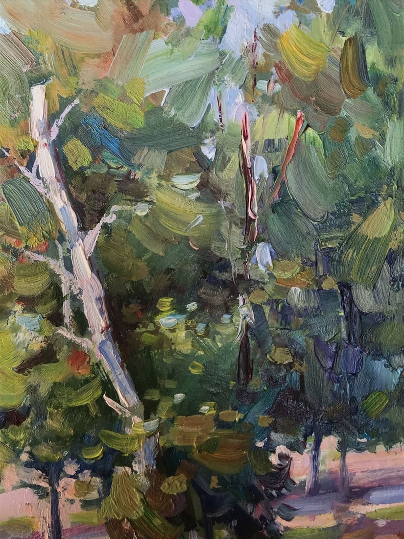 Oil painting Lonely birch Kuzeminsky Nikolay Borisovich - 7