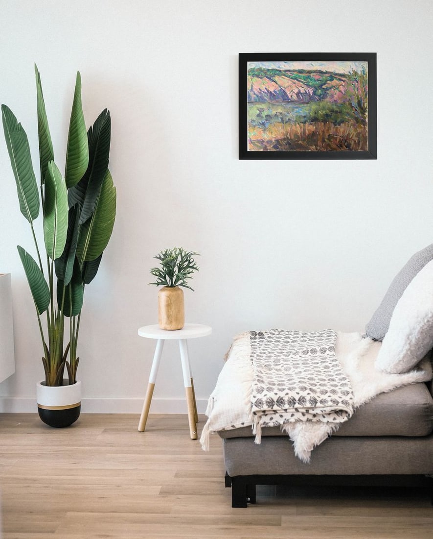 Oil painting Rocky coast Peter Tovpev - 3