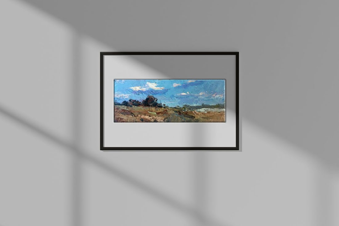 Oil painting Quiet evening Alexander Nikolaevich Cherednichenko - 2