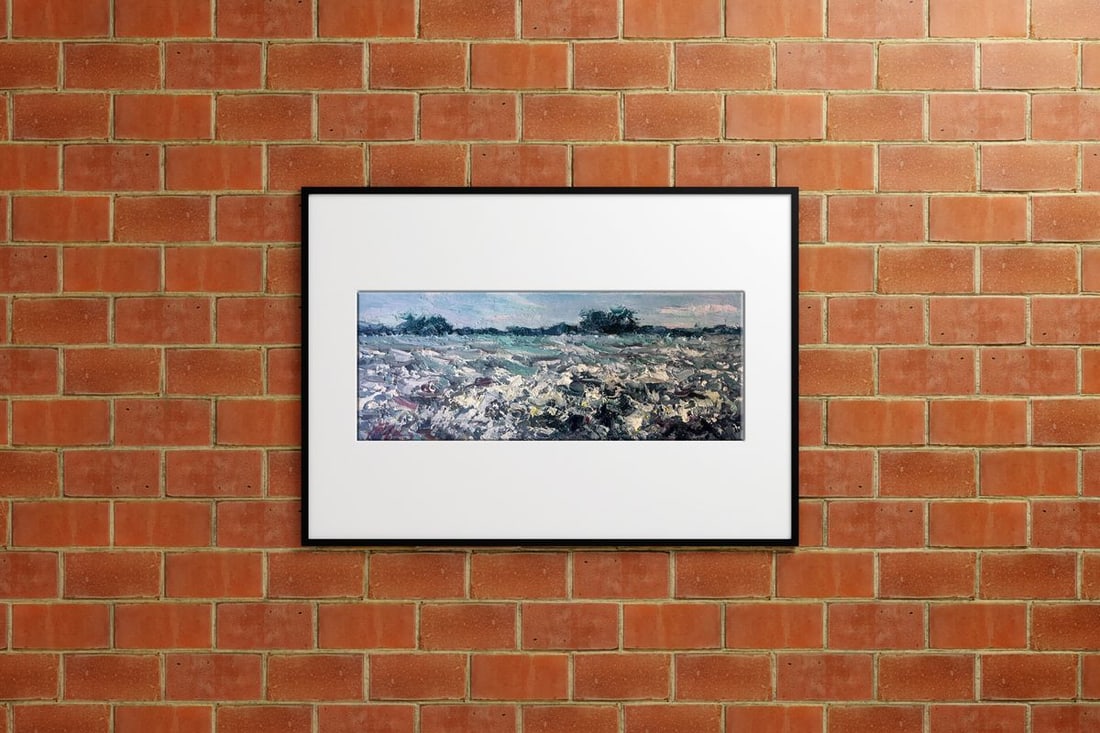 Oil painting Camomile field Alexander Nikolaevich Cherednichenko - 2