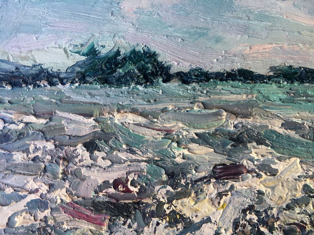 Oil painting Camomile field Alexander Nikolaevich Cherednichenko - 4