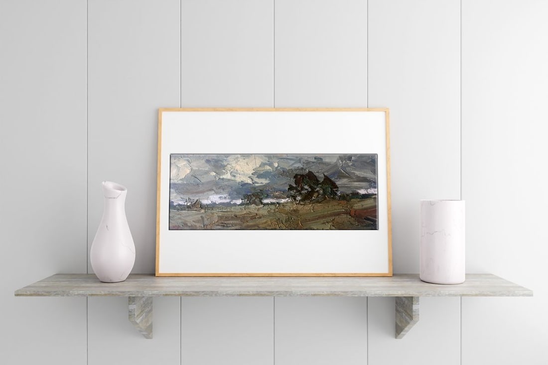 Oil painting Before the rain Alexander Nikolaevich Cherednichenko - 2