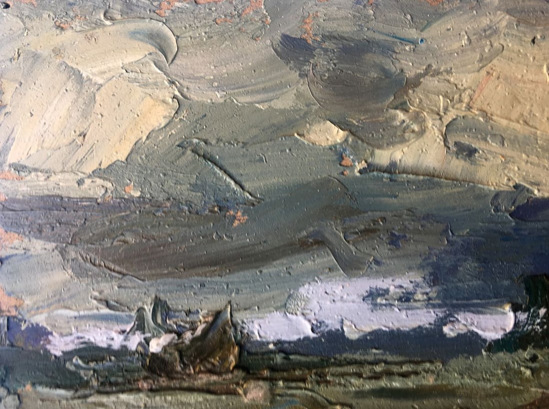 Oil painting Before the rain Alexander Nikolaevich Cherednichenko - 4