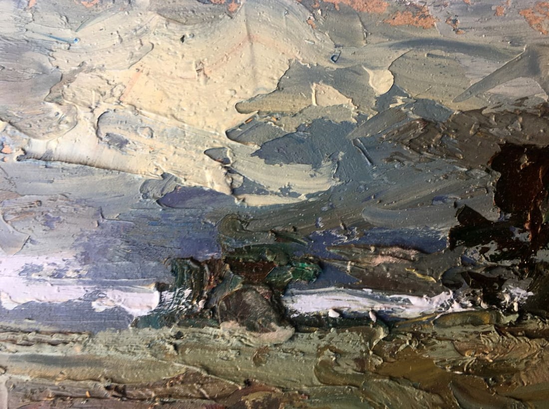 Oil painting Before the rain Alexander Nikolaevich Cherednichenko - 5