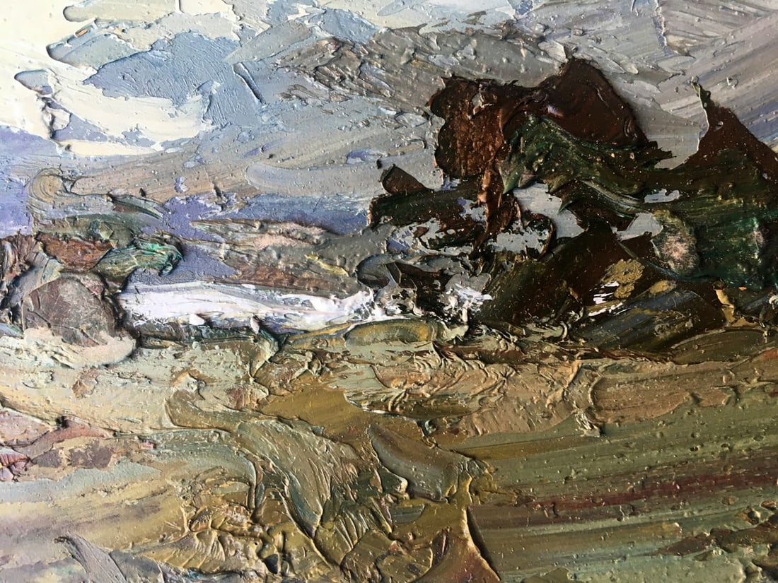 Oil painting Before the rain Alexander Nikolaevich Cherednichenko - 8