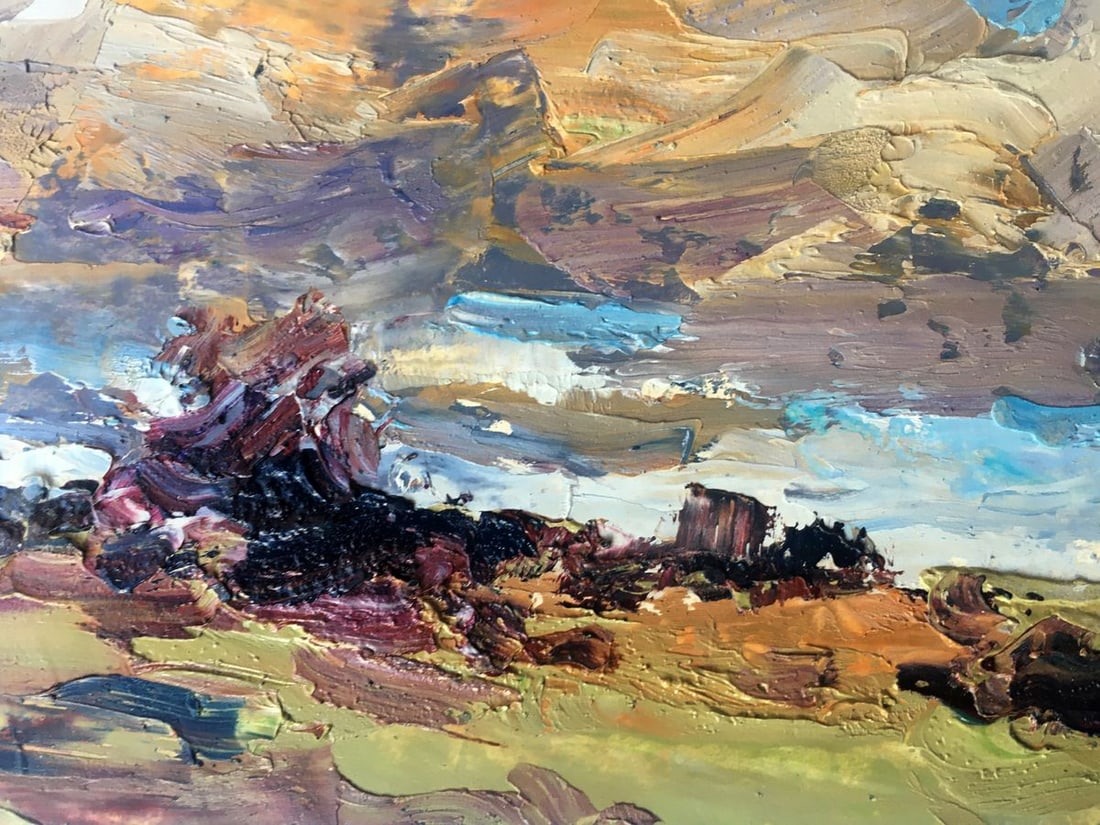 Oil painting Windy day Alexander Nikolaevich Cherednichenko - 10