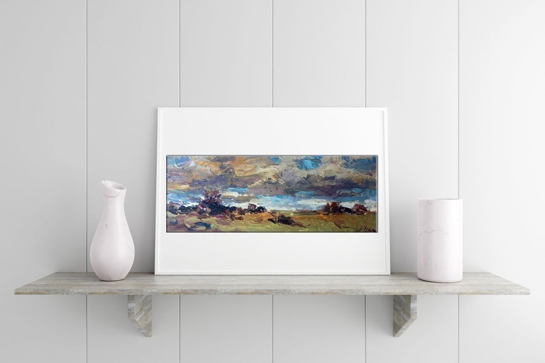 Oil painting Windy day Alexander Nikolaevich Cherednichenko - 2