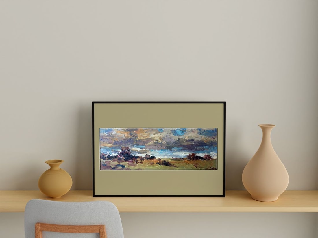 Oil painting Windy day Alexander Nikolaevich Cherednichenko - 3