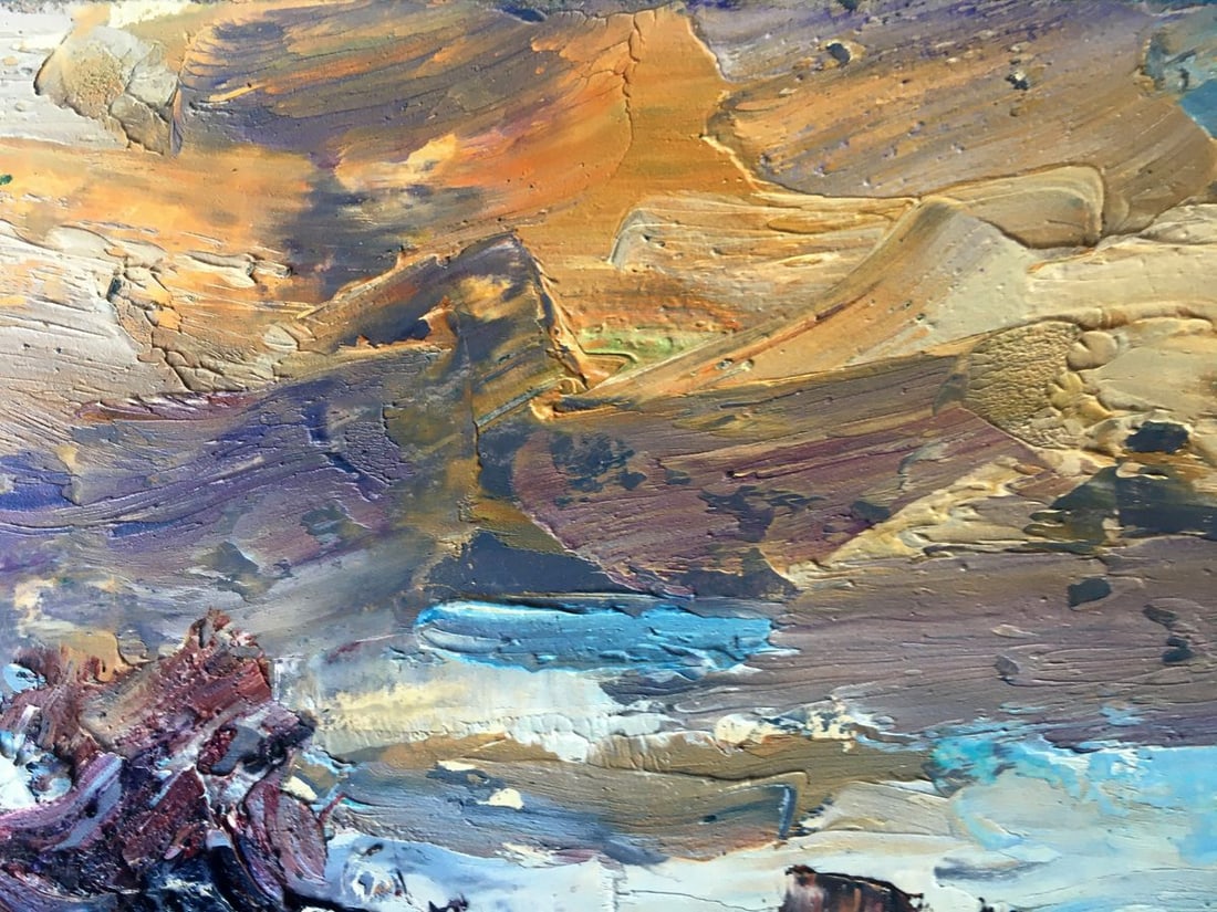 Oil painting Windy day Alexander Nikolaevich Cherednichenko - 5