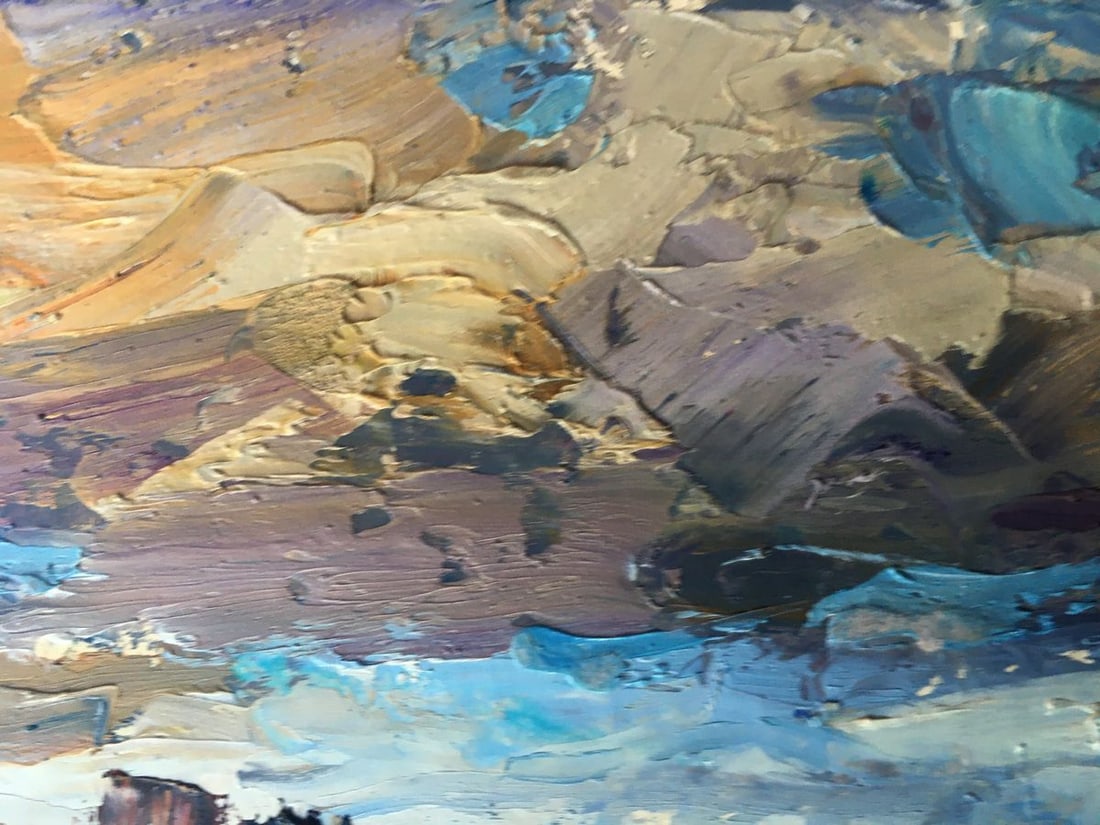 Oil painting Windy day Alexander Nikolaevich Cherednichenko - 6