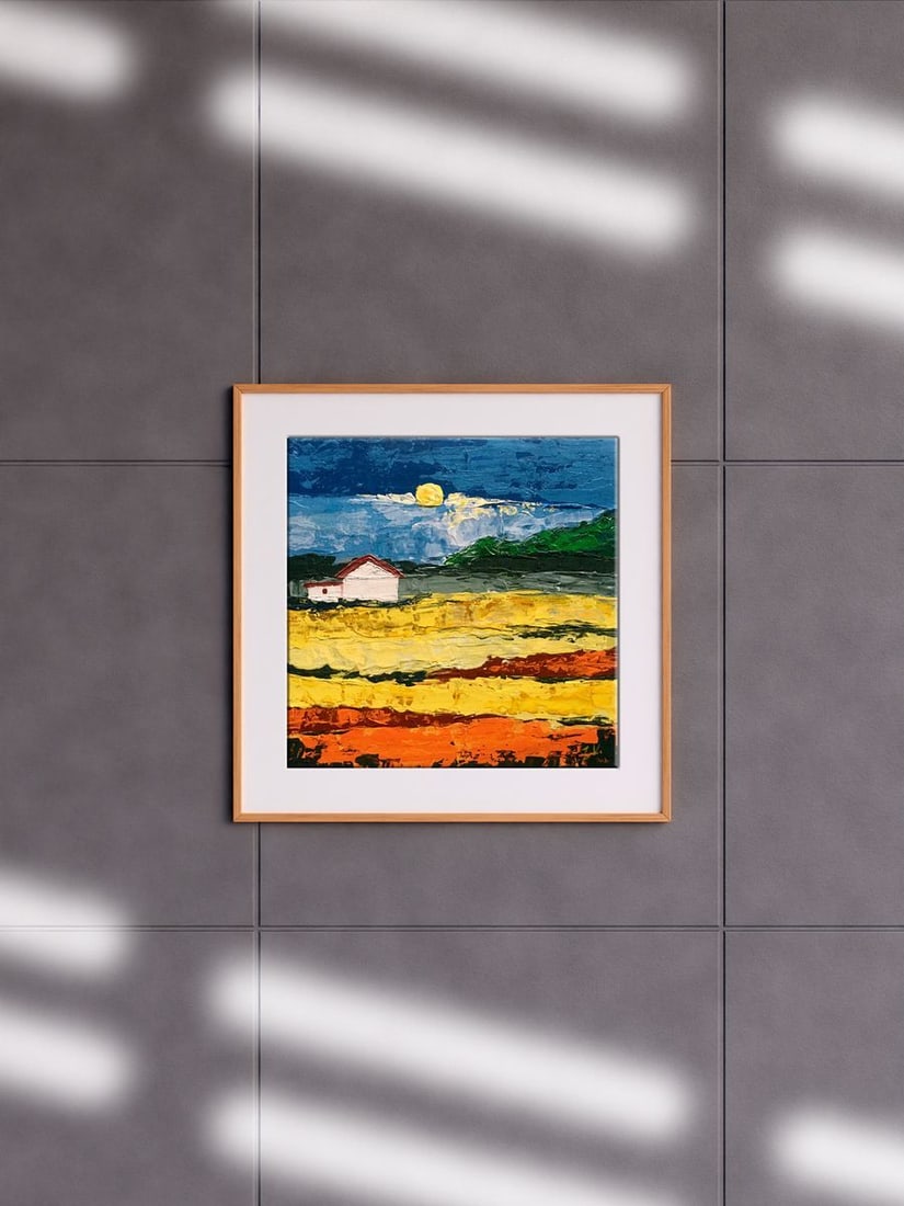 Oil painting House by the coast Zadorozhnya V. V. - 3