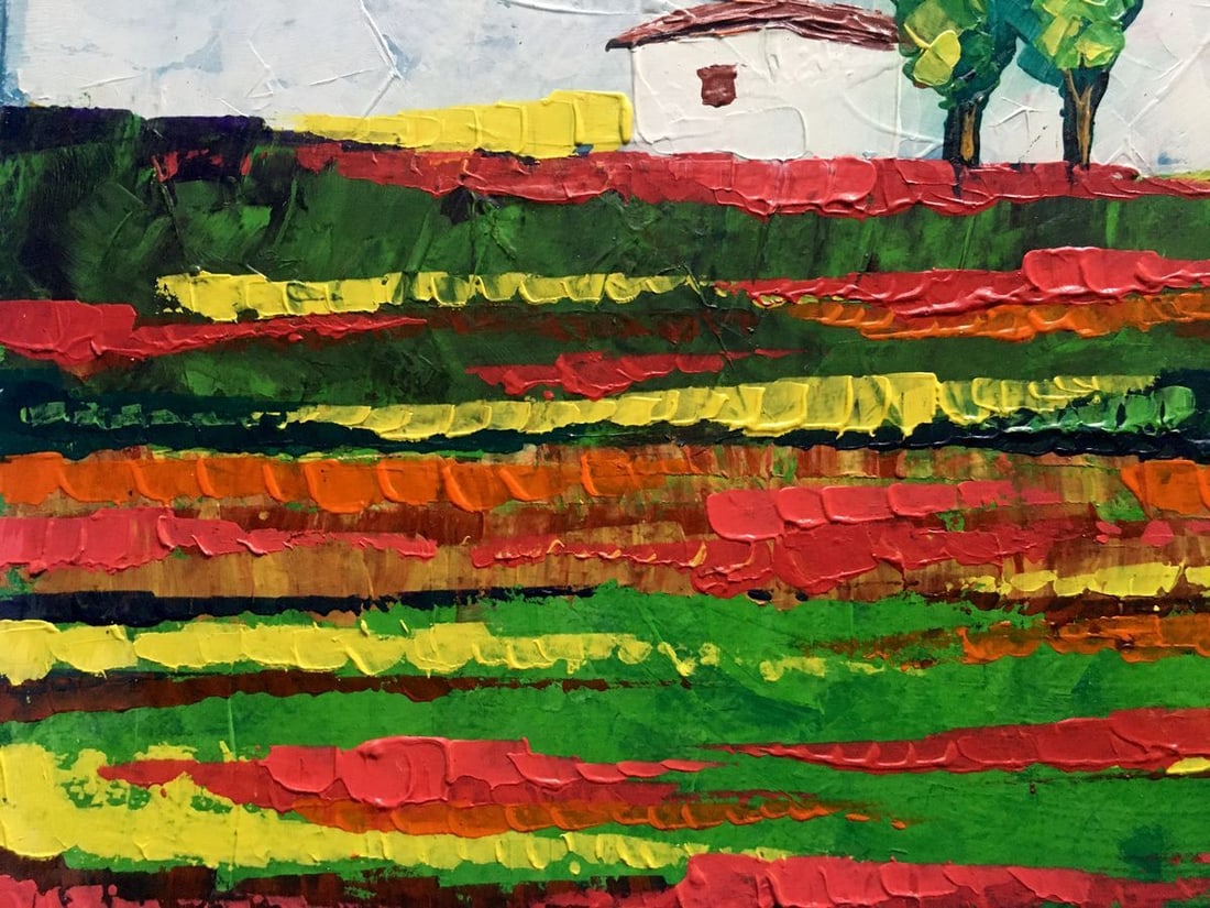 Oil painting Somewhere in the field Zadorozhnya V. V. - 11