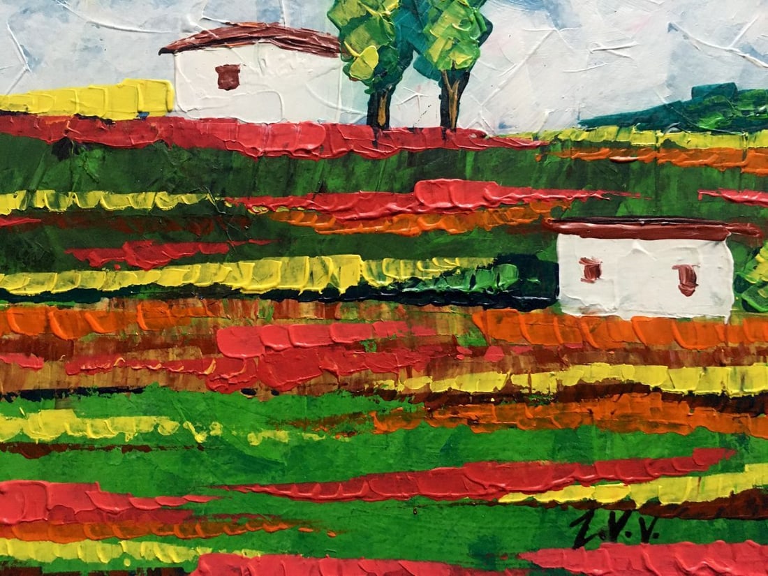 Oil painting Somewhere in the field Zadorozhnya V. V. - 5