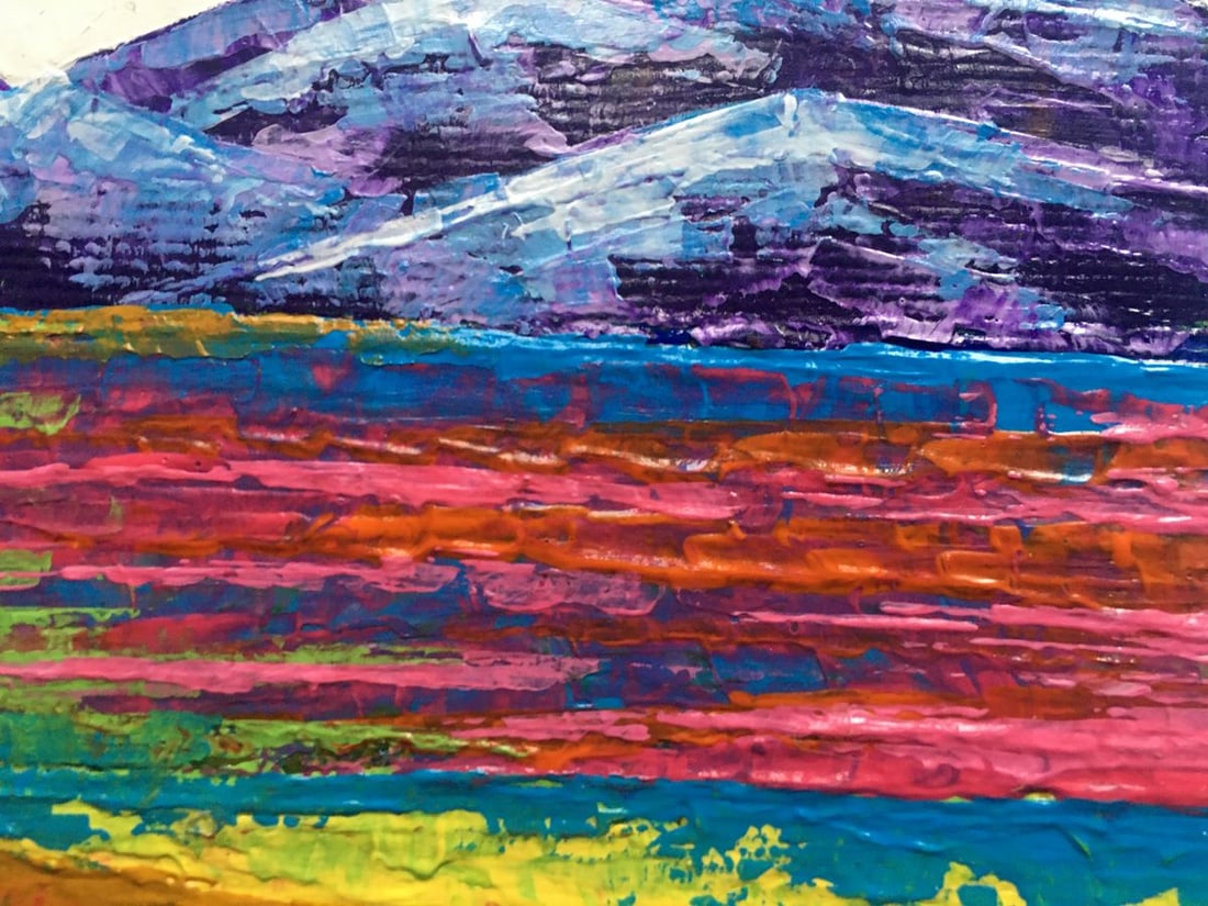 Oil painting Mountain View Zadorozhnya V. V. - 6