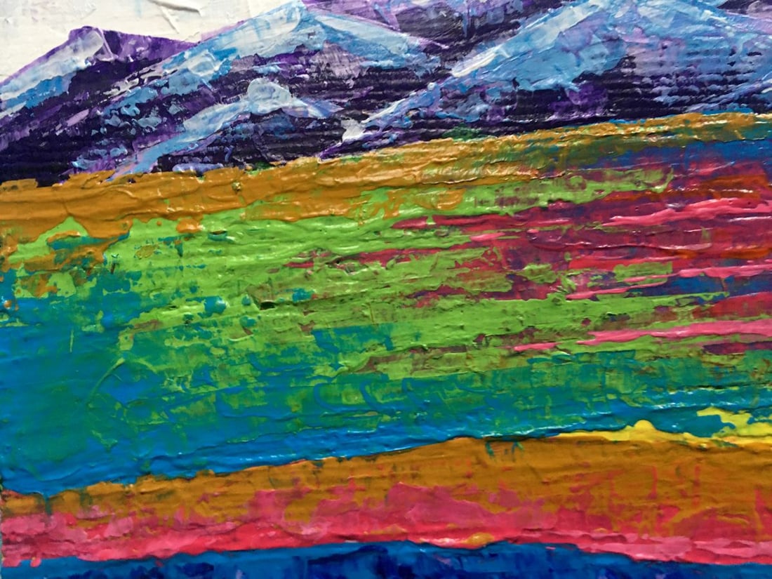 Oil painting Mountain View Zadorozhnya V. V. - 7