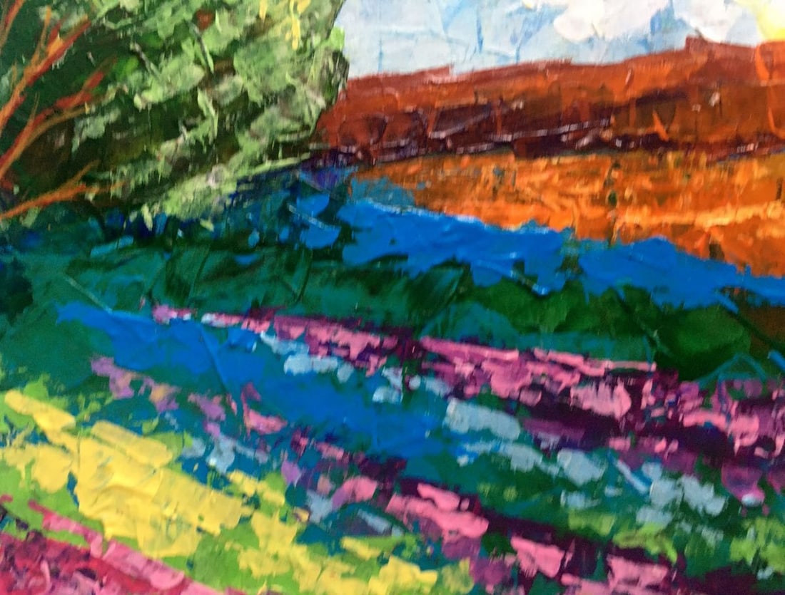 Oil painting Hot day Zadorozhnya V. V. - 8