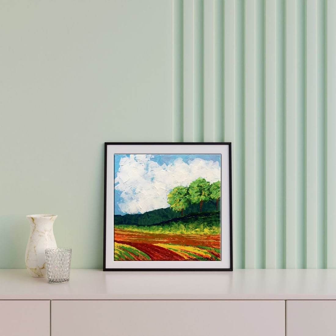 Oil painting Autumn morning Zadorozhnya V. V. - 3