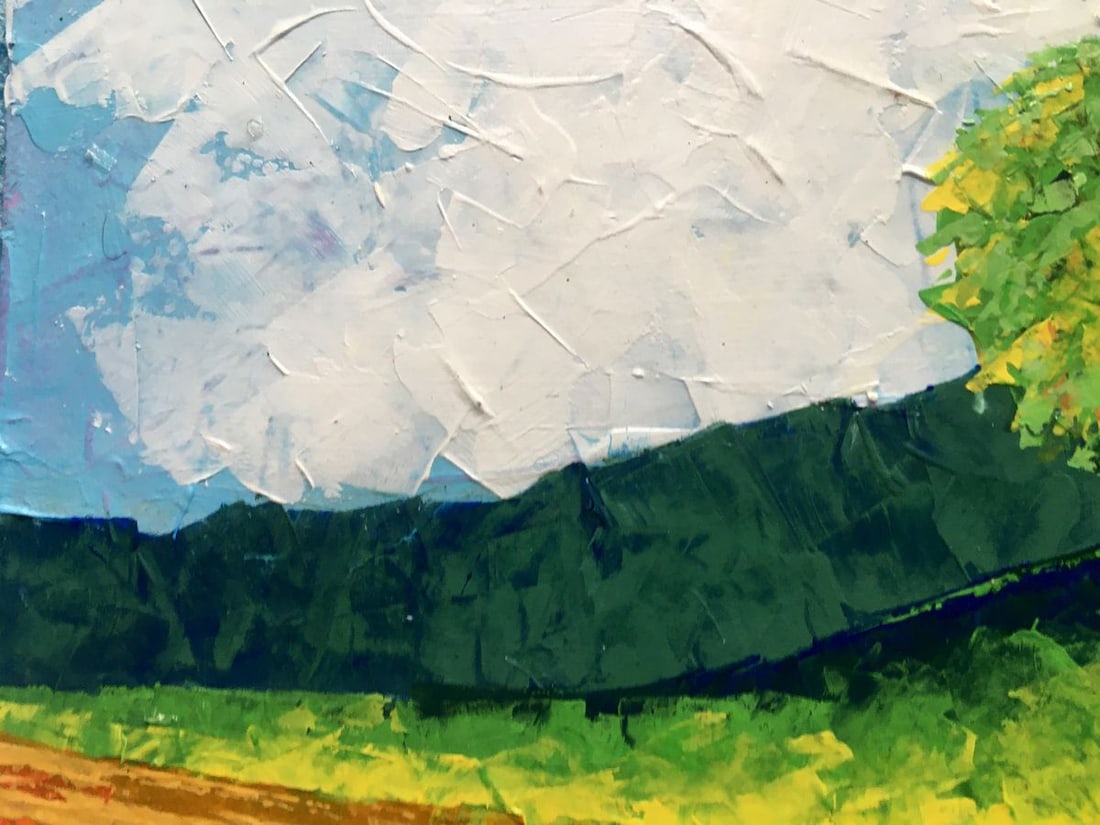 Oil painting Autumn morning Zadorozhnya V. V. - 4