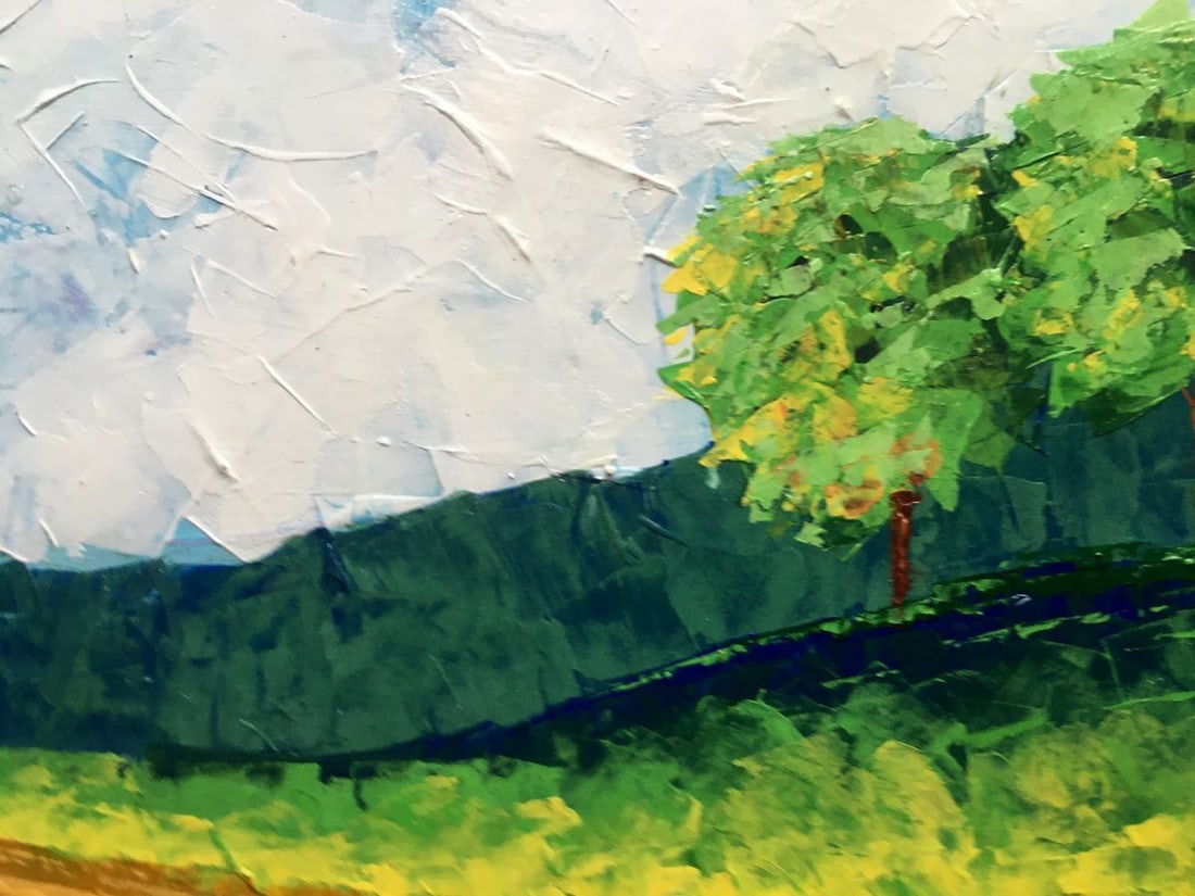 Oil painting Autumn morning Zadorozhnya V. V. - 6