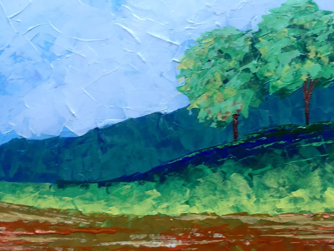 Oil painting Autumn morning Zadorozhnya V. V. - 7