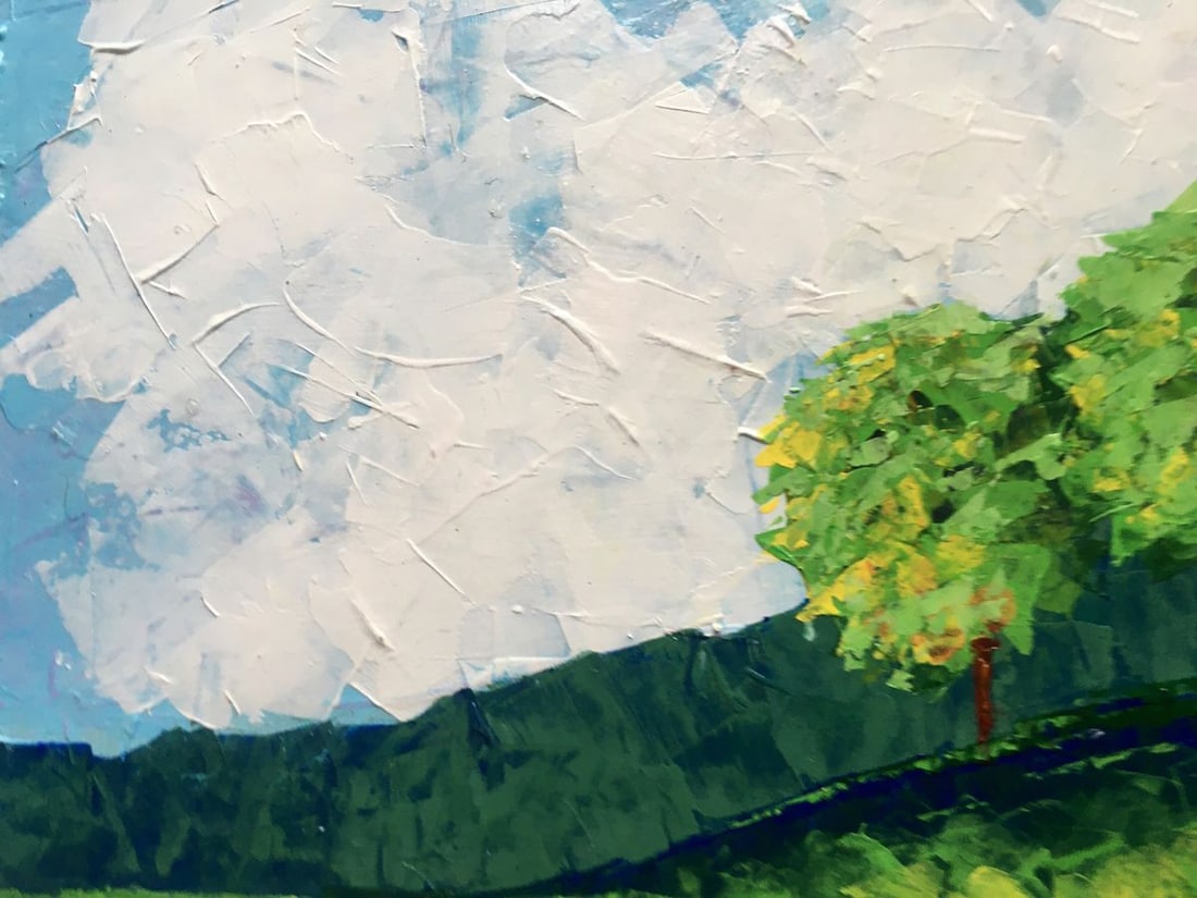 Oil painting Autumn morning Zadorozhnya V. V. - 9