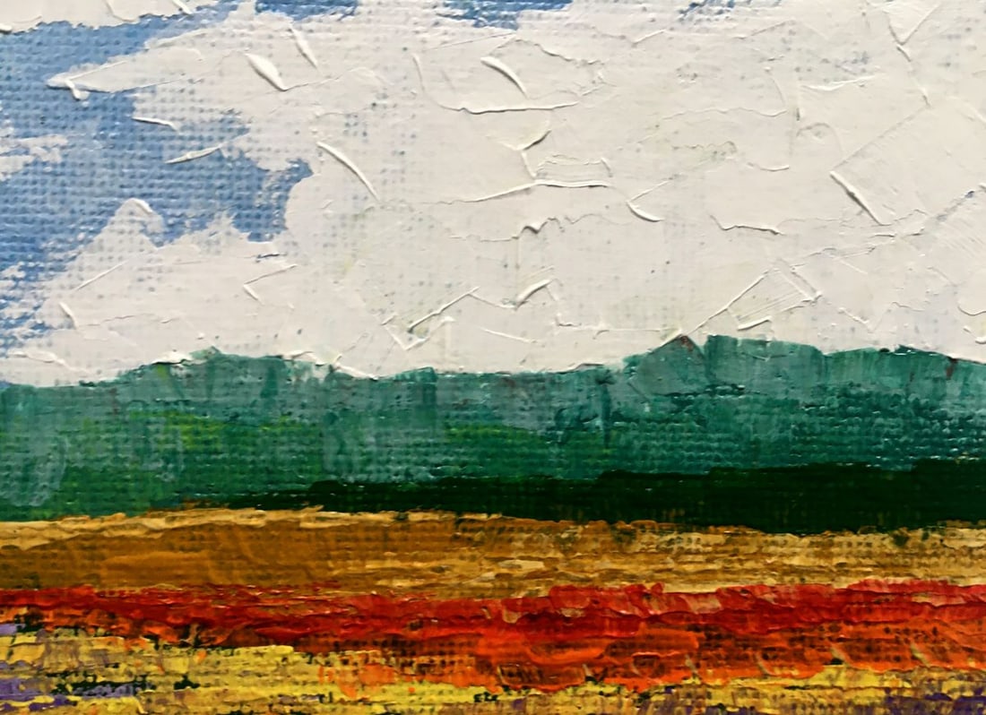 Oil painting After the rain Zadorozhnya V. V. - 11