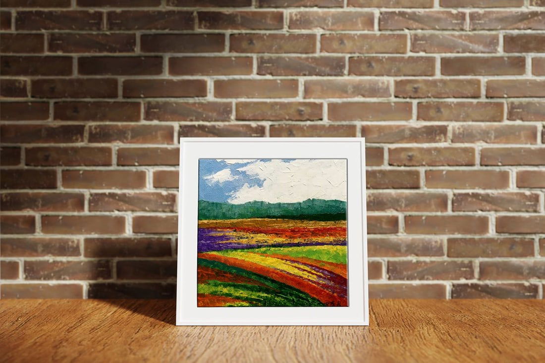 Oil painting After the rain Zadorozhnya V. V. - 2