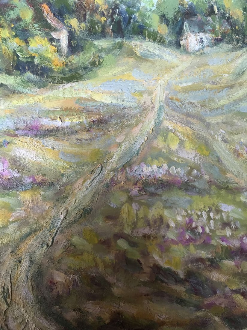 Oil painting Tokari village Shapoval Ivan Leontyevich - 7