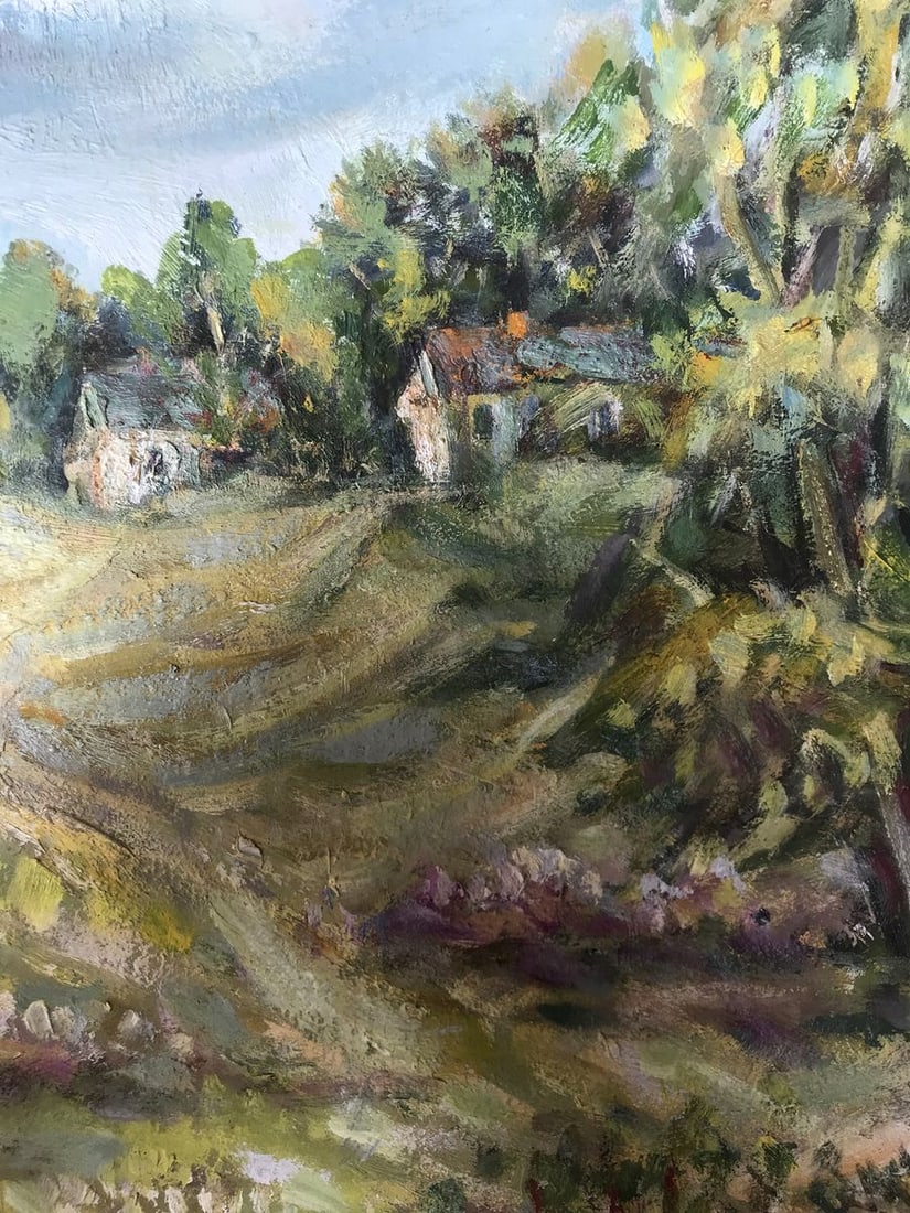 Oil painting Tokari village Shapoval Ivan Leontyevich - 9