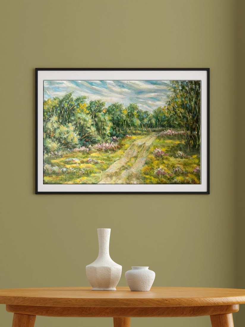 Oil painting The village of Mykhailivka Shapoval Ivan Leontyevich - 2