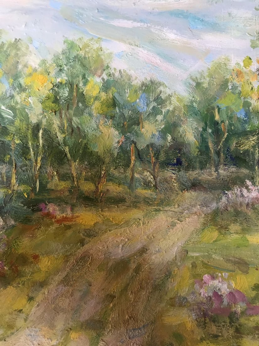 Oil painting The village of Mykhailivka Shapoval Ivan Leontyevich - 8