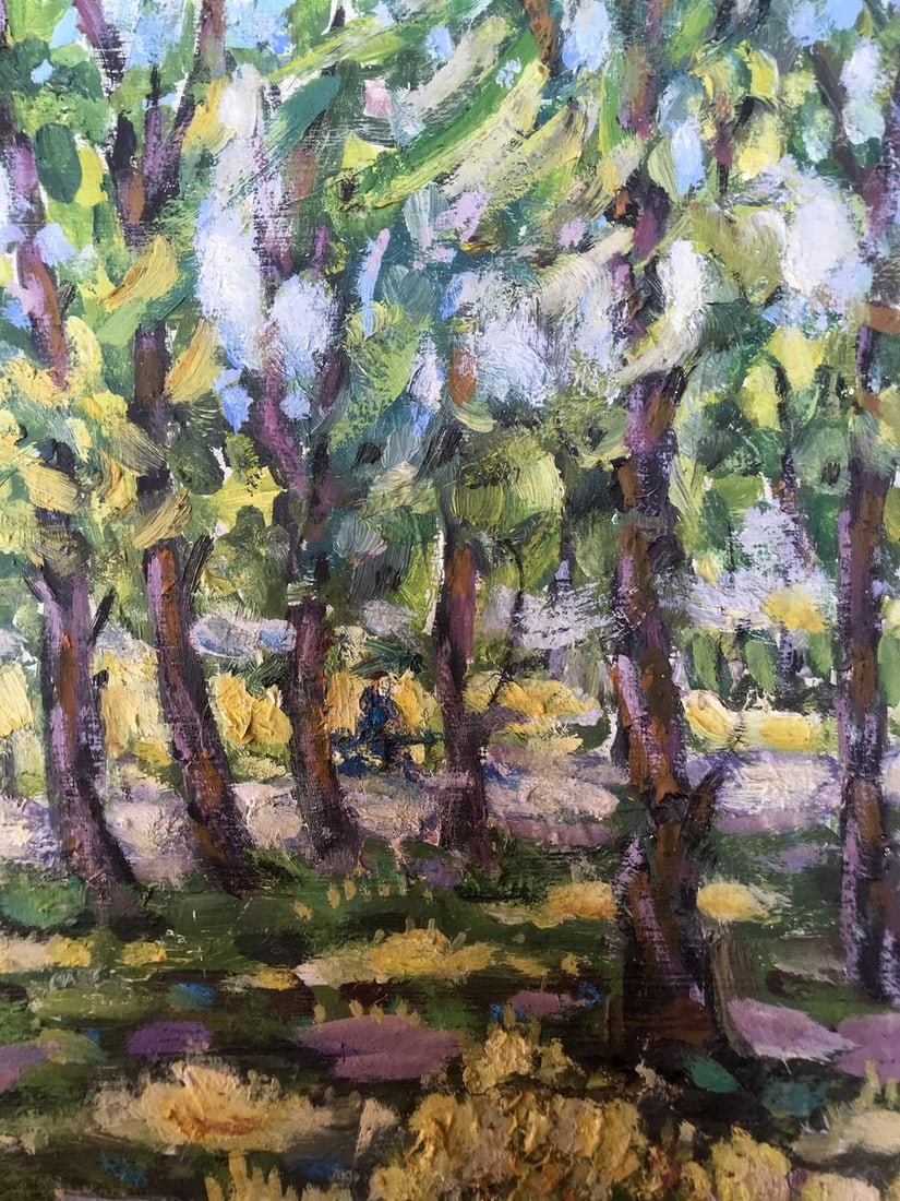 Oil painting Sumy Park Shapoval Ivan Leontyevich - 11