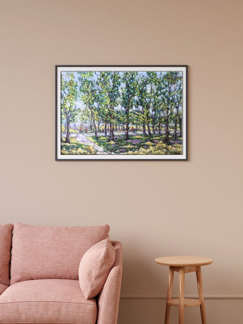 Oil painting Sumy Park Shapoval Ivan Leontyevich - 3