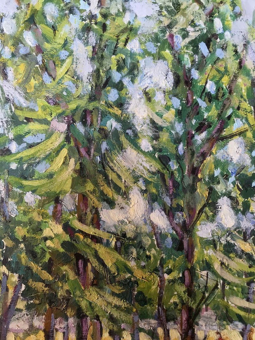 Oil painting Sumy Park Shapoval Ivan Leontyevich - 6