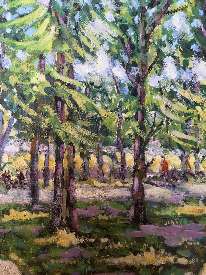 Oil painting Sumy Park Shapoval Ivan Leontyevich - 7