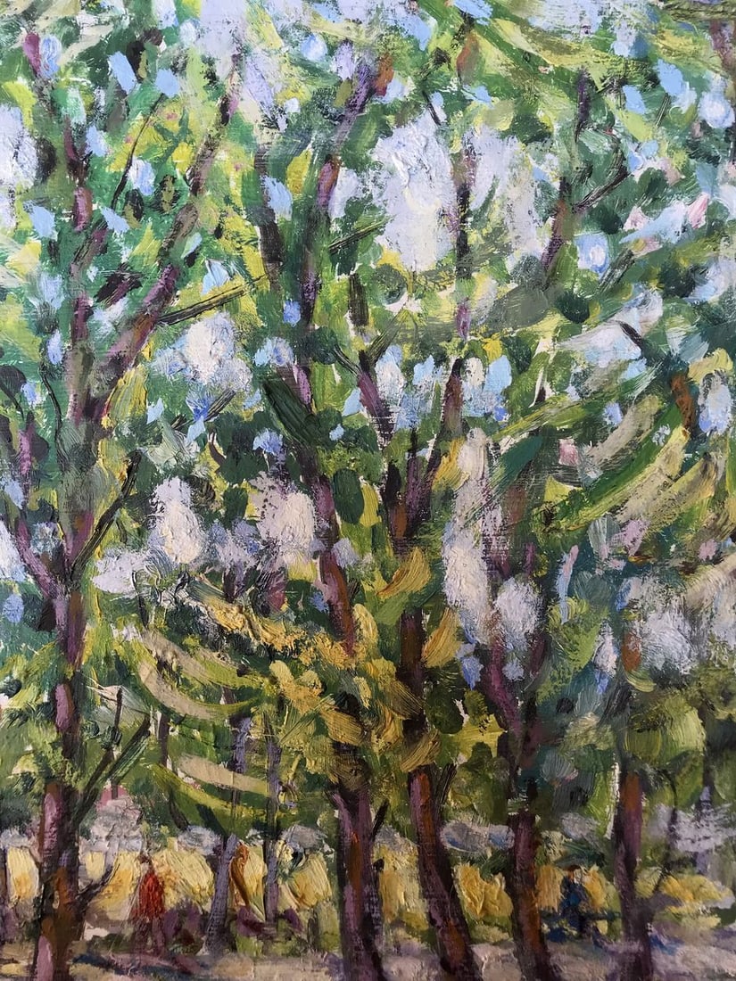 Oil painting Sumy Park Shapoval Ivan Leontyevich - 8